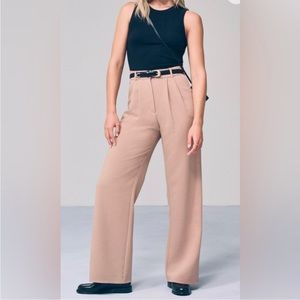 Abercrombie sloane pants tan